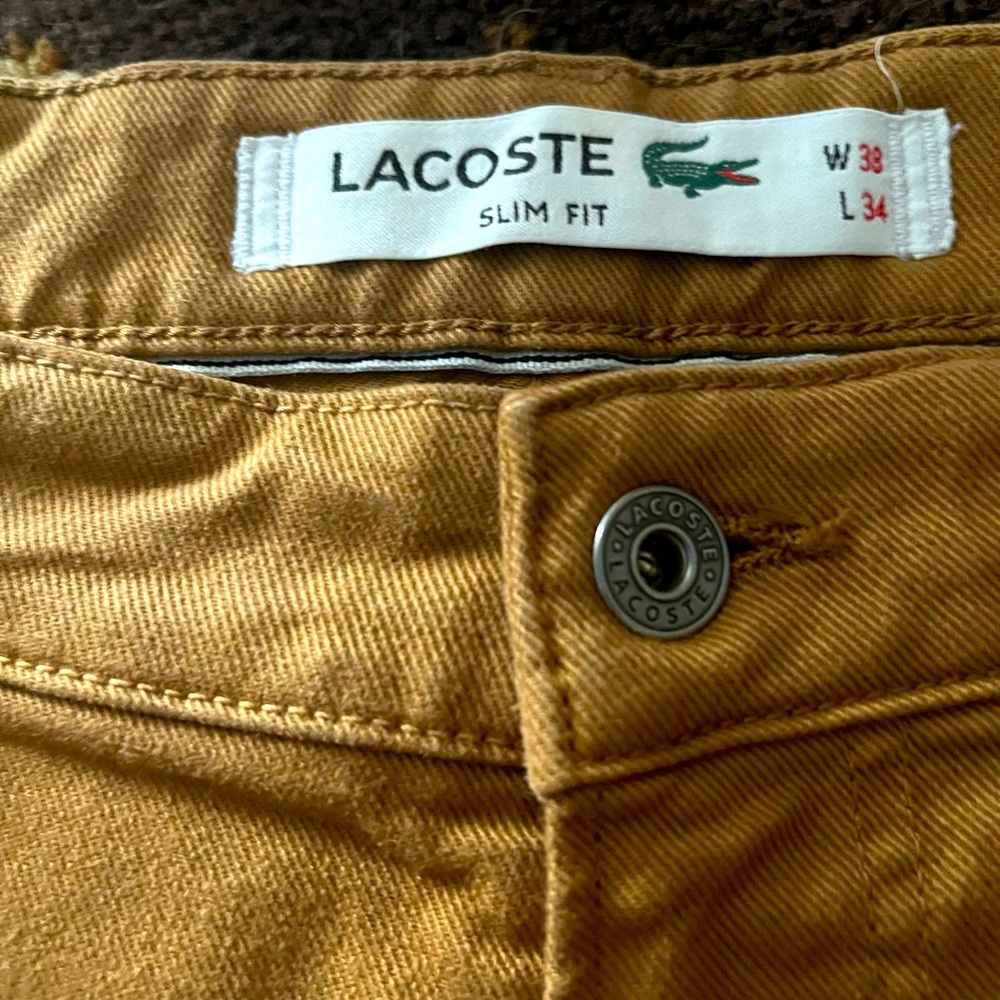 Lacoste men slim pants